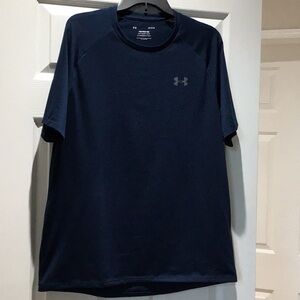 Under Armour Men's Navy Blue Shirt Size Large